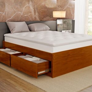 cama box king size libanesa