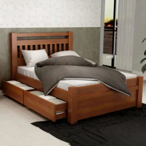 Cama de Casal 4 Gavetas Orleans