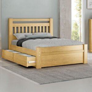 Cama Queen Size 4 Gavetas Mel