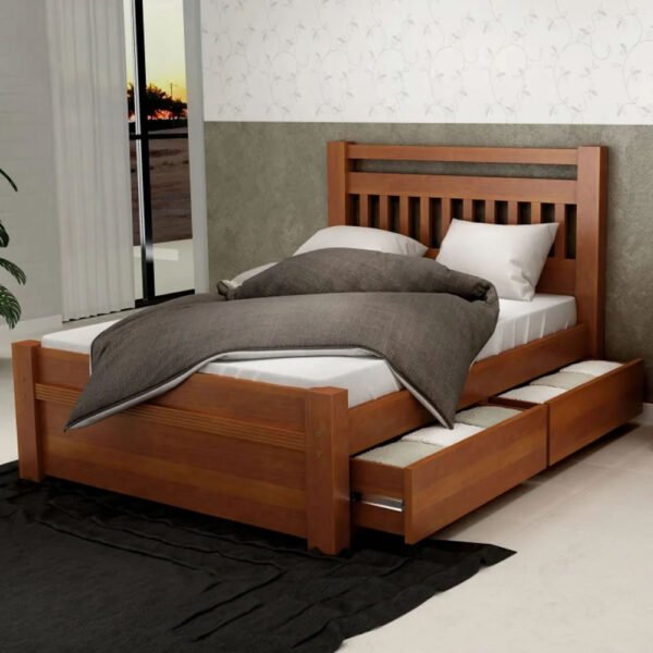 Cama Queen Size 4 Gavetas Orleans